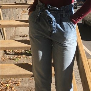High Rise Paper Bag Jean